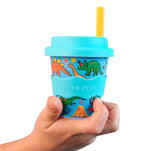 Load image into Gallery viewer, Chino Club Baby Chino Cup 4oz - Dinosaurs & Monster Trucks