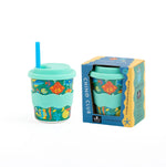Load image into Gallery viewer, Chino Club Kids Keep Cup & Straw 8oz - Tropical Sea Shepherd