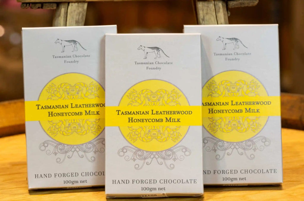 Tasmanian Chocolate Foundry - Tasmanian Leatherwood Honeycomb Milk