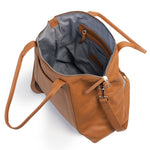 Load image into Gallery viewer, Dusky Robin Luxe Collection The Valentina Tote - Tan

