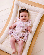 Load image into Gallery viewer, Confetti Kidz Bodysuit Dress - Enchanted Gardens [SZ:0-3 MONTHS (000)]
