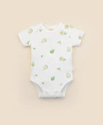 Load image into Gallery viewer, Lummi In Colour Short Sleeve Bodysuit - Avocados [SZ:000]
