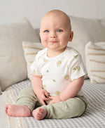 Load image into Gallery viewer, Lummi In Colour Short Sleeve Bodysuit - Avocados [SZ:000]
