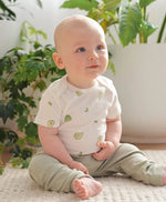 Load image into Gallery viewer, Lummi In Colour Short Sleeve Bodysuit - Avocados [SZ:000]
