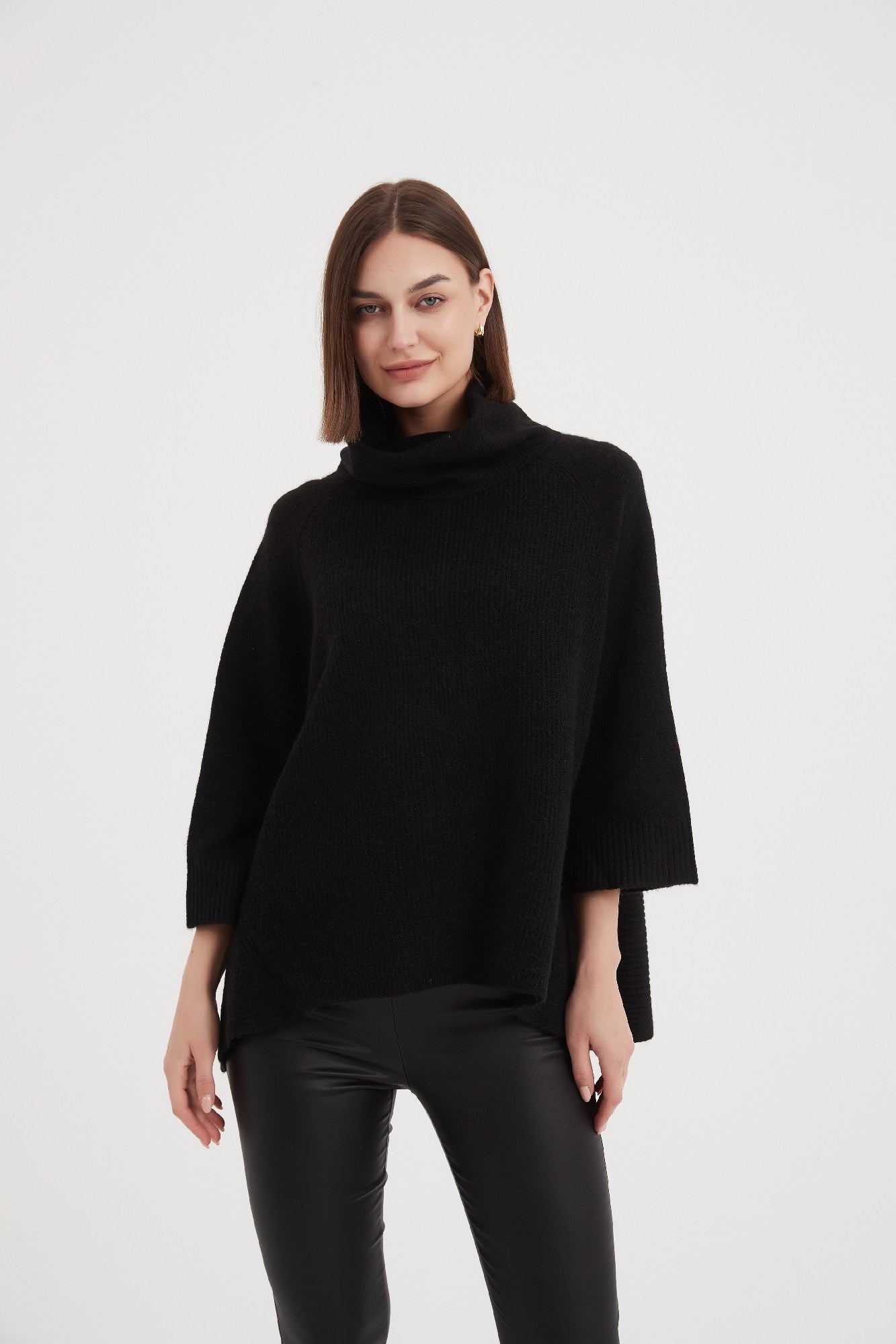 Tirelli Half Sleeve Pullover - Black [CLR:BLACK SZ:S/M]