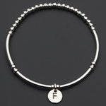 Load image into Gallery viewer, Petals Australia Sterling Silver Love Letter Bracelet - F
