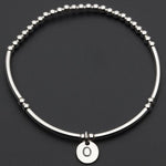 Load image into Gallery viewer, Petals Australia Sterling Silver Love Letter Bracelet - O
