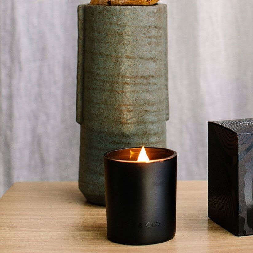 Light & Glo Candle Noir Collection - Black Hawk