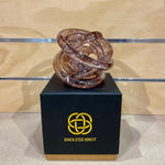 Load image into Gallery viewer, Caravel Endless Knot - Metallic Blush Pink 
