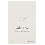 Load image into Gallery viewer, Petals Australia Sterling Silver Mother &amp; Son Necklace
