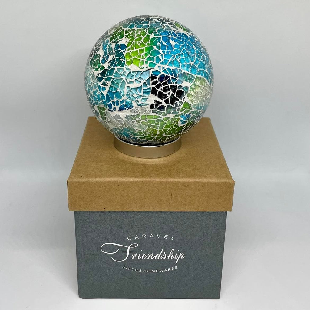 Friendship Ball - Tranquil Green Mosaic