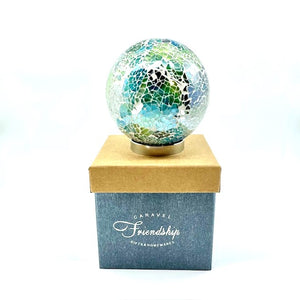 Friendship Ball - Tranquil Green Mosaic