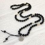 Load image into Gallery viewer, Kaya Jewellery Mantra Mala For Sleep Necklace - Patience
