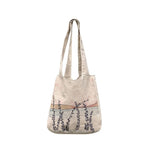 Load image into Gallery viewer, Rancho Linen Shoulder Bag - Tall Grasses
