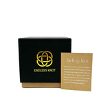 Load image into Gallery viewer, Caravel Endless Knot - Black &amp; Gold
