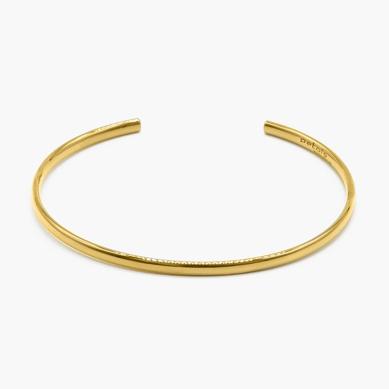 Petals Australia Gold Cuff - 2mm