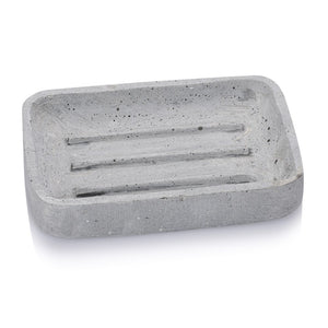 Huxter Stone Soap Dish - Dark Grey