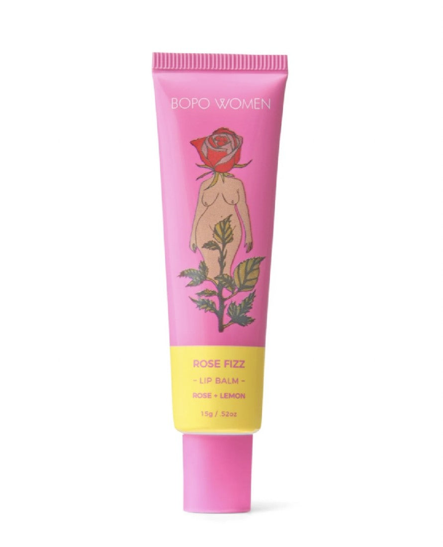 Bopo Women Lip Balm - Rose Fizz