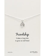 Load image into Gallery viewer, Petals Australia Sterling Silver Friendship Tree Necklace
