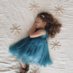 Load image into Gallery viewer, Petticoat Princess Butterfly Dress - Dark Teal
