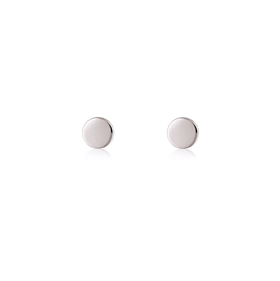 Linda Tahija Dot Stud Earrings - Sterling Silver