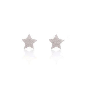 Linda Tahija Star Stud Earrings - Sterling Silver