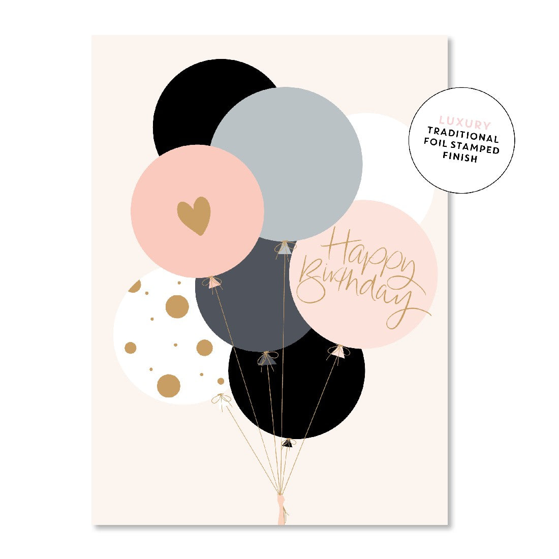 Just Smitten - Happy Birthday Pastel Balloons