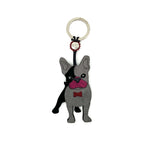 Load image into Gallery viewer, Keyring Bulldog - Grey
