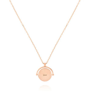 Linda Tahija Amulets of Alchemy Love Necklace - Rose Gold