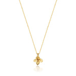 Load image into Gallery viewer, Linda Tahija Hydrangea Necklace -18k Gold
