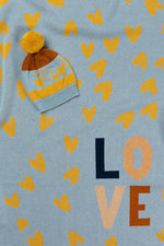 Load image into Gallery viewer, Indus Design Beanie - Love Heart Blue
