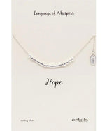 Load image into Gallery viewer, Petals Australia Morse Code Necklace - Hope
