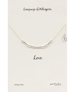 Load image into Gallery viewer, Petals Australia Morse Code Necklace - Love
