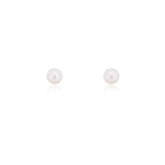 Load image into Gallery viewer, Linda Tahija 3mm Freshwater Pearl Stud Earrings - Sterling Silver
