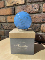 Load image into Gallery viewer, Caravel Friendship Ball - Turquoise Blue &amp; Gold
