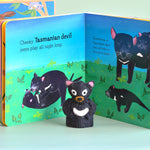 Load image into Gallery viewer, Tara Treasures Book &amp; Finger Puppet Set - Australian Baby Animals
