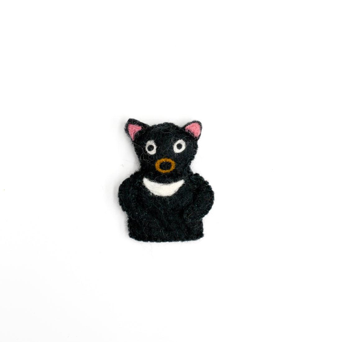 Tara Treasures Finger Puppet - Tasmanian Devil