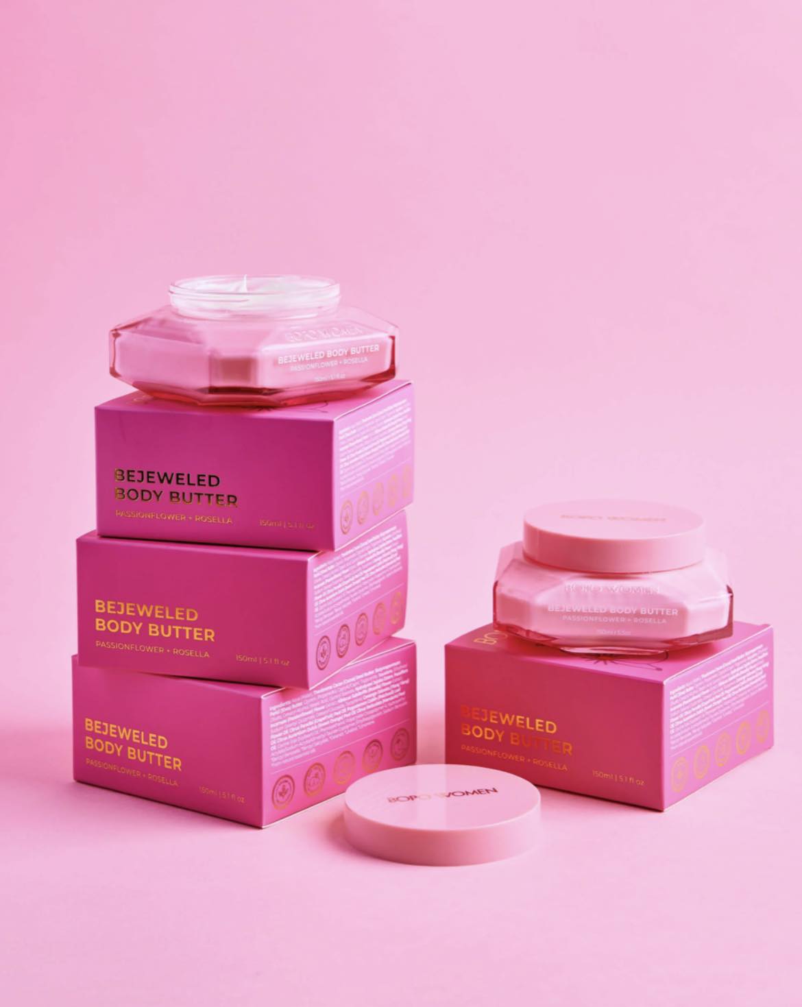 Bopo Women Bejeweled Body Butter - Passionflower & Rosella