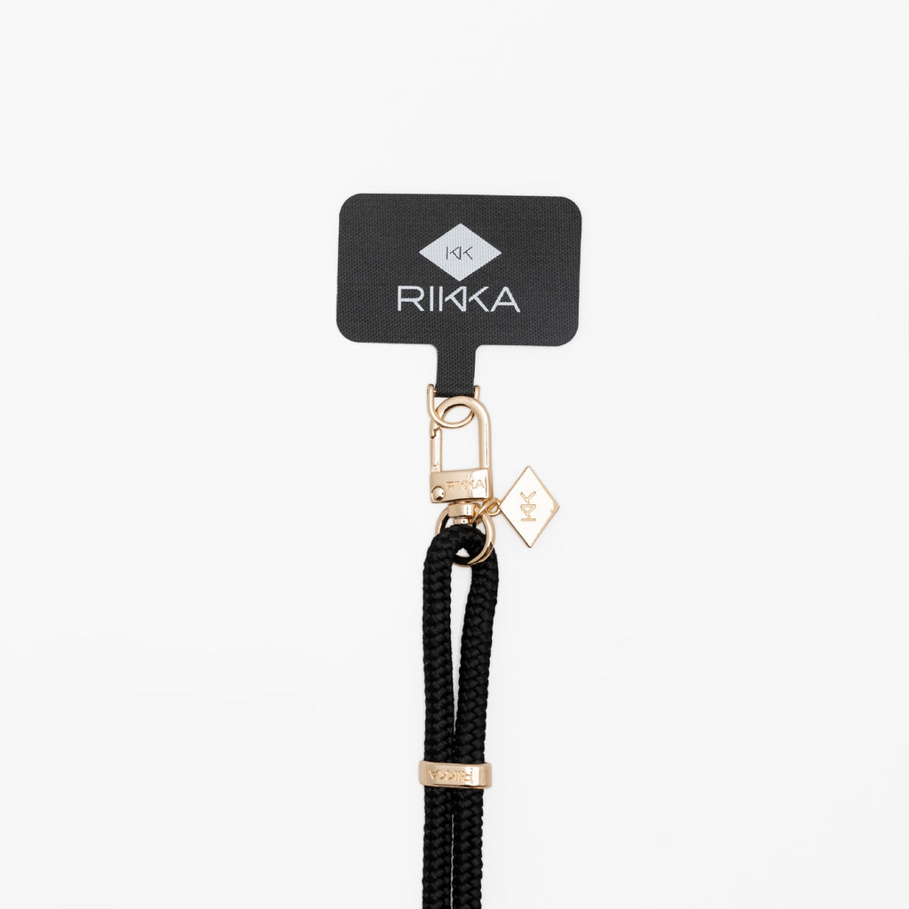 Rikka Universal Phone Strap Nightfall Black - Gold