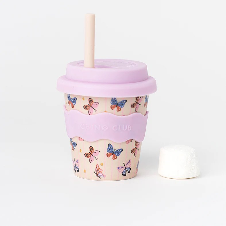 Chino Club Baby Chino Cup 4oz - Butterfly