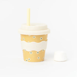 Chino Club SILICONE STRAW - YELLOW