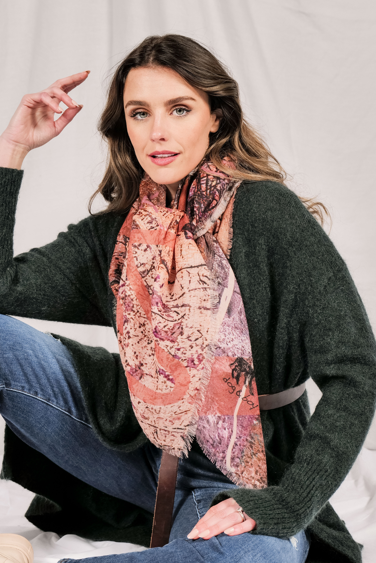 Dog & Boy Merino Wool Scarf - Doughty