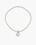 Load image into Gallery viewer, Petals Australia - Sterling Silver Heart Bracelet
