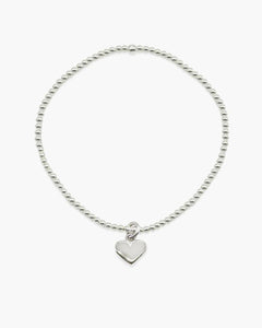 Petals Australia - Sterling Silver Heart Bracelet