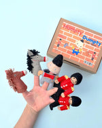 Load image into Gallery viewer, Tara Treasures Felt Finger Puppet Set of 5 - Humpty Dumpty
