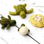 Load image into Gallery viewer, Tara Treasures Felt Life Cycle Of A Green Sea Turtle
