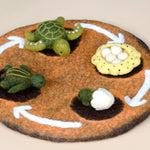Load image into Gallery viewer, Tara Treasures Felt Life Cycle Of A Green Sea Turtle
