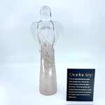 Load image into Gallery viewer, Caravel Glass Guardian Angel Large - Pink &amp; Gold
