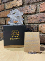 Load image into Gallery viewer, Caravel Endless Knot - Clear Irridescent
