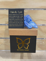 Load image into Gallery viewer, Glass Butterfly - Mixed Blue
